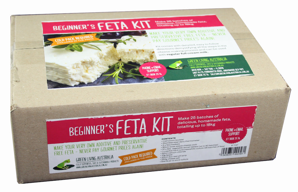Green Living Australia Feta Cheese Kit