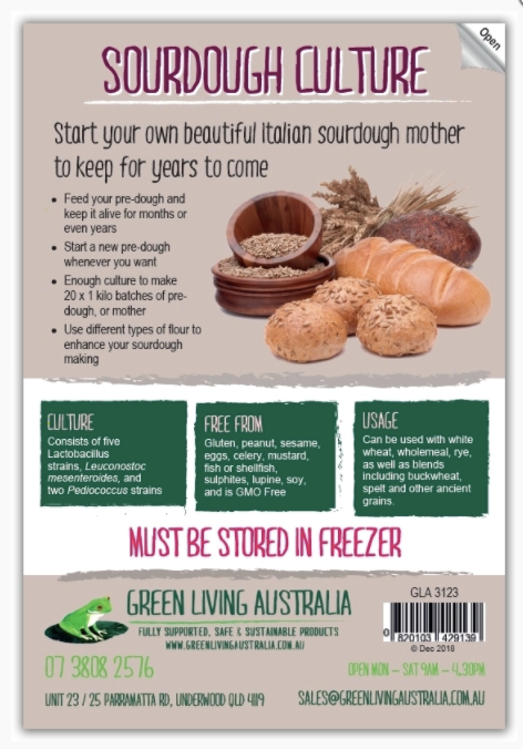 Green Living Australia Sourdough Culture