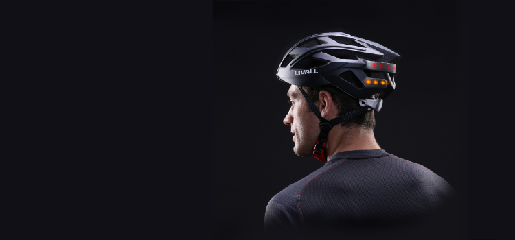 Livall smart bicycle helmet from Teros comes in black or white finish.