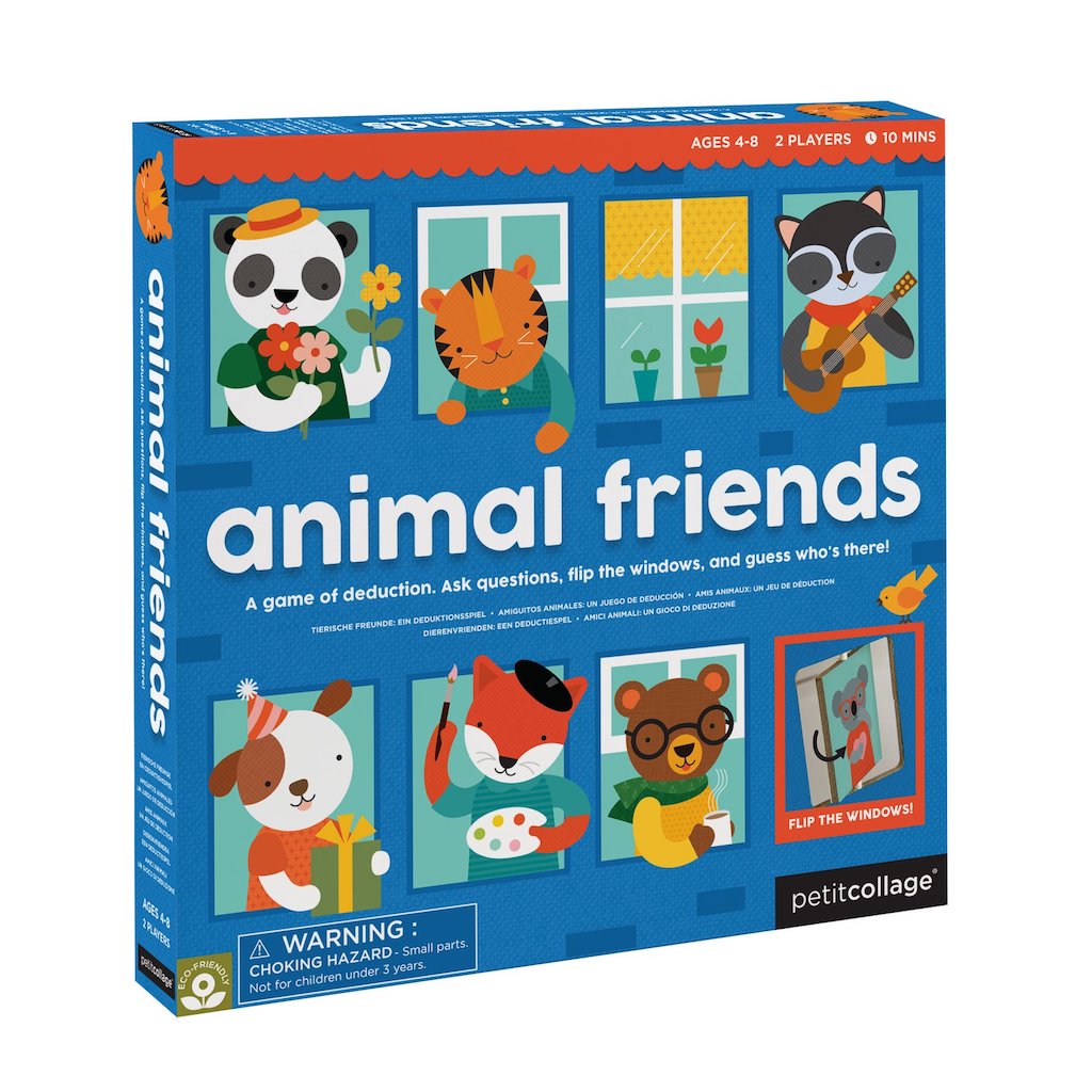Petit Collage Animal Friends Board Game
