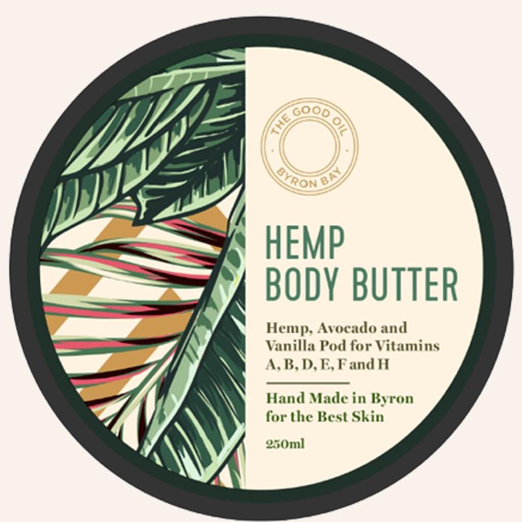 The Good Oil Hemp Body Butter 250 ml Teros