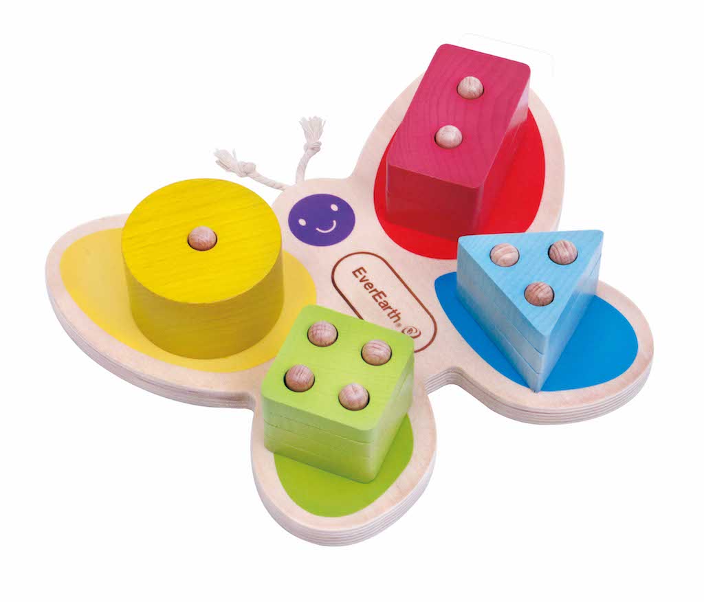 EverEarth Butterfly Stacking Toy Teros