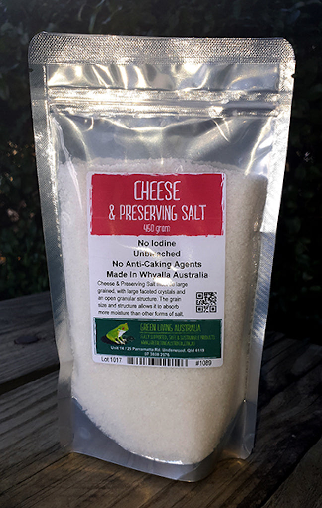Green Living Australia Cheese Salt 450 g