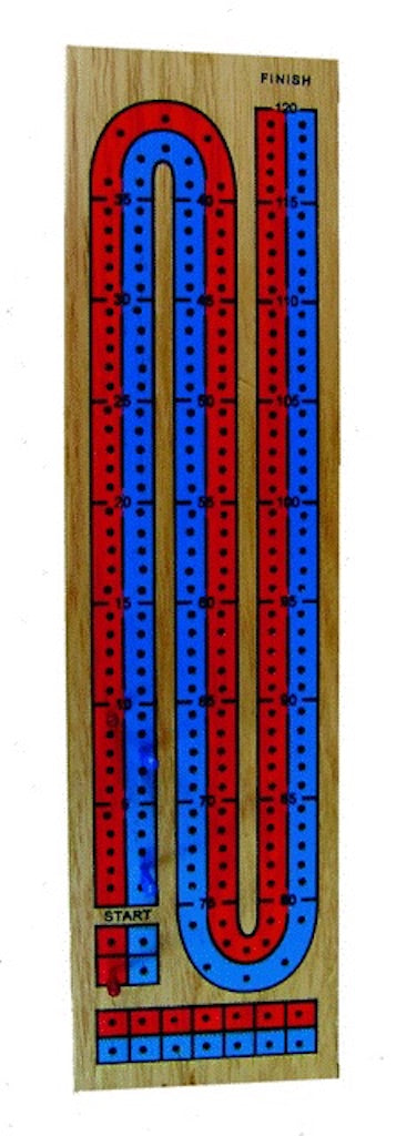 Puzzling Puzzles Cribbage 2 Track Colour Teros