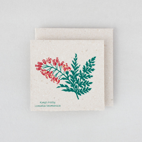 Plane Tree Studio Tasmanian Native Flora Handmade Card