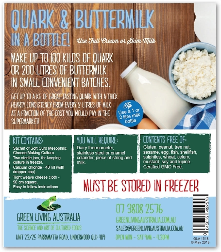 Green Living Australia Quark & Buttermilk Kit