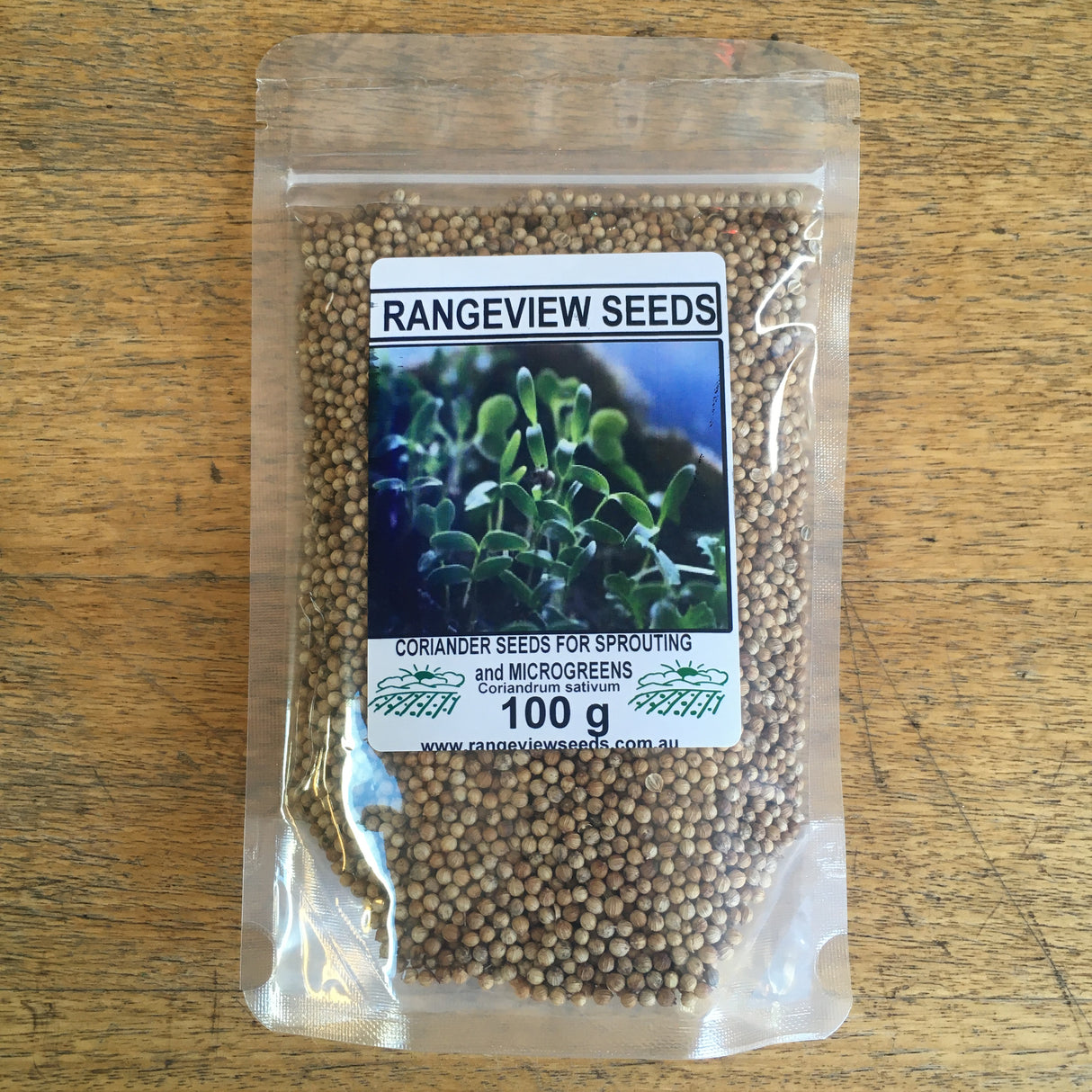 Rangeview Sprouting Coriander Seeds 100 g