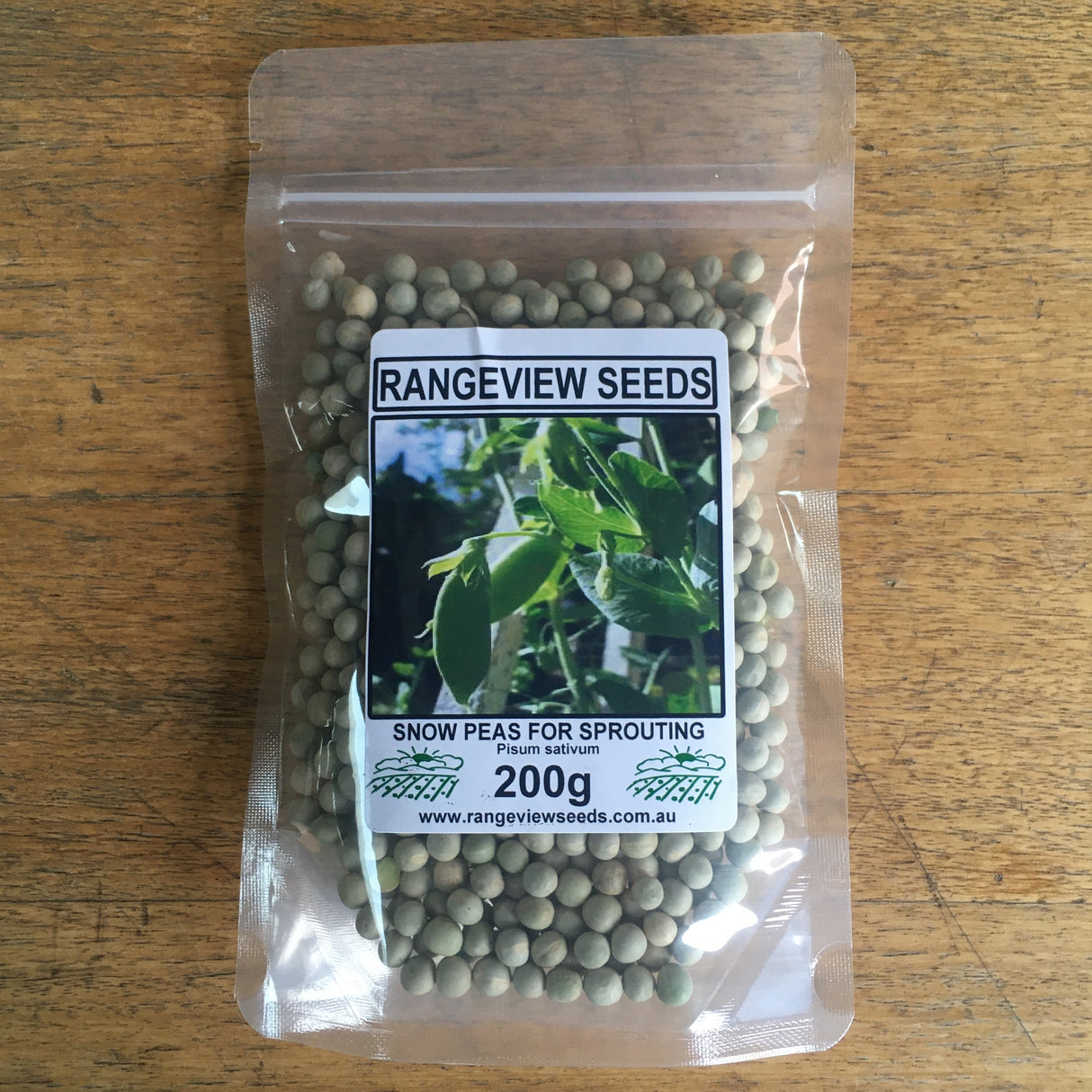 Rangeview Sprouting Snowpeas Seeds