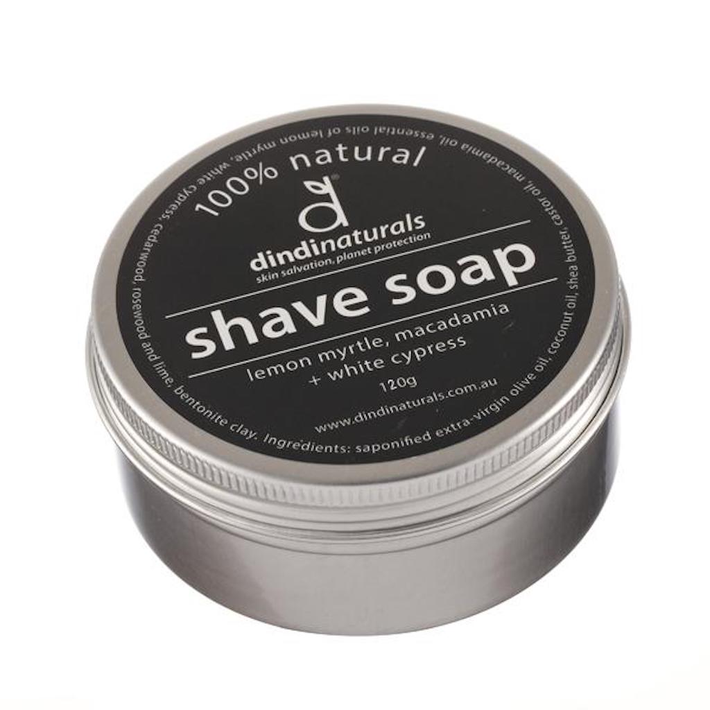 Dindi Naturals Shaving Soap Bar in Tin 120 ml Teros