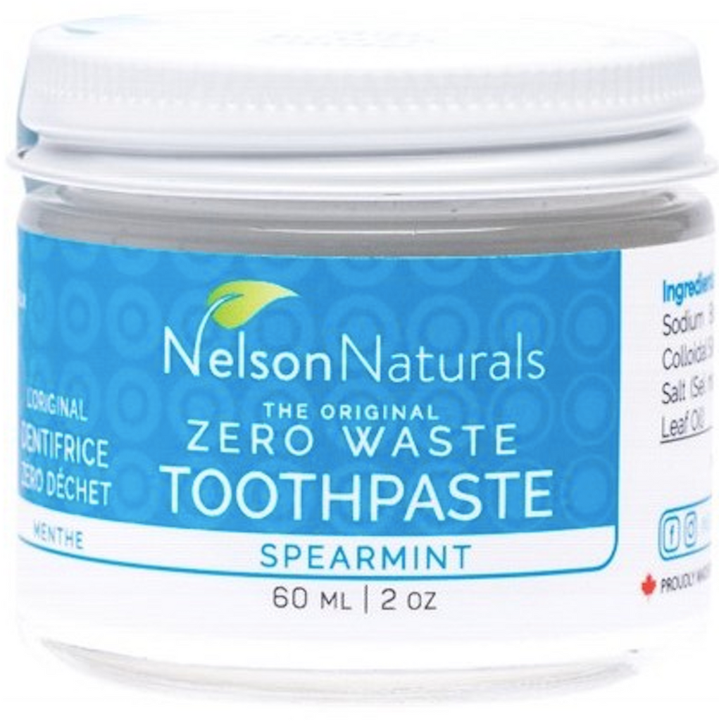 Nelson Naturals Zero Waste Toothpaste 60 ml Teros