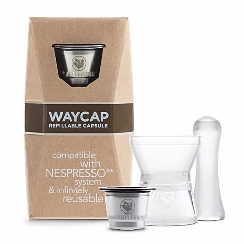 Teros - WayCap EZ One refillable coffee capsule starter pack components