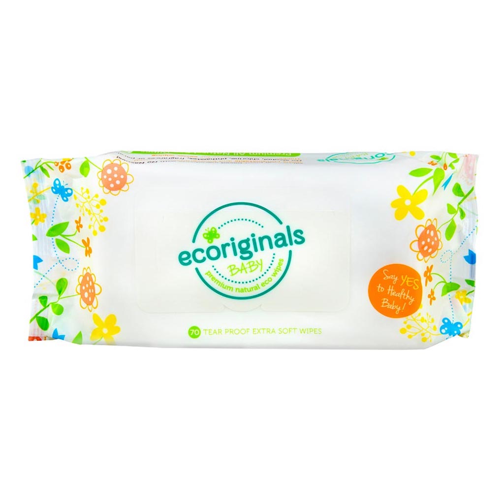 Ecoriginals Biodegradable Wipes (70 Pack) Teros
